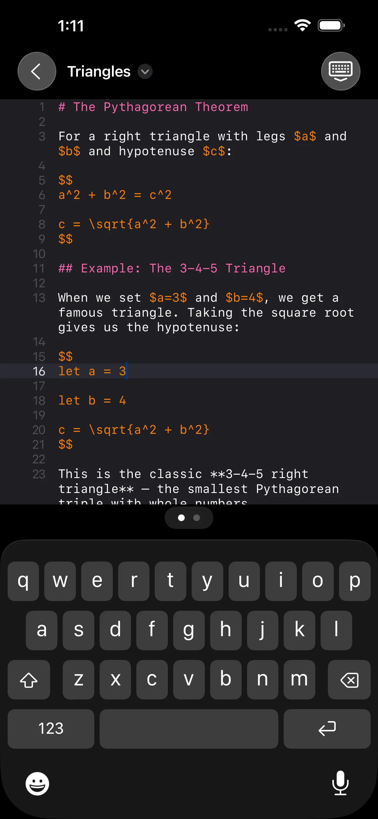 MathDown Screenshot 4