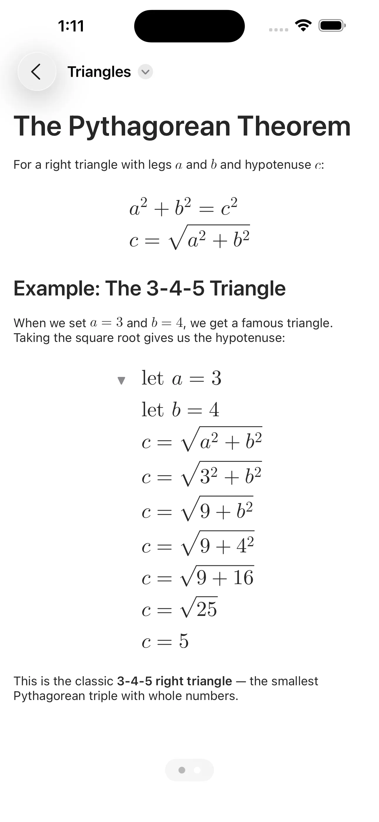 MathDown Screenshot 2